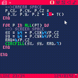 Pico-8 vídeo 9